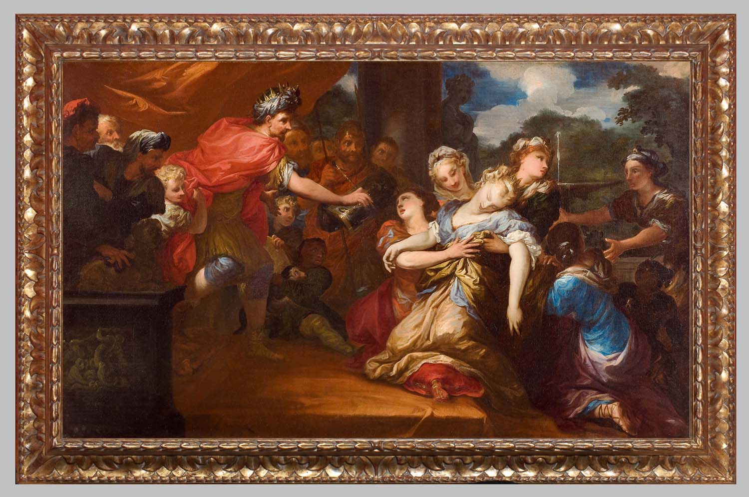 Painting in frame 1828
